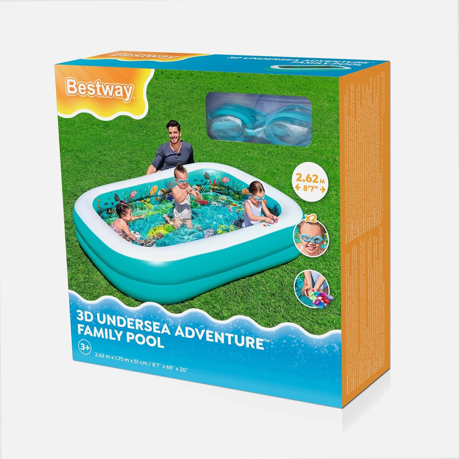 UNDERSEA ADVENTURE POOL 3D (2.62X51CM) Secondary image