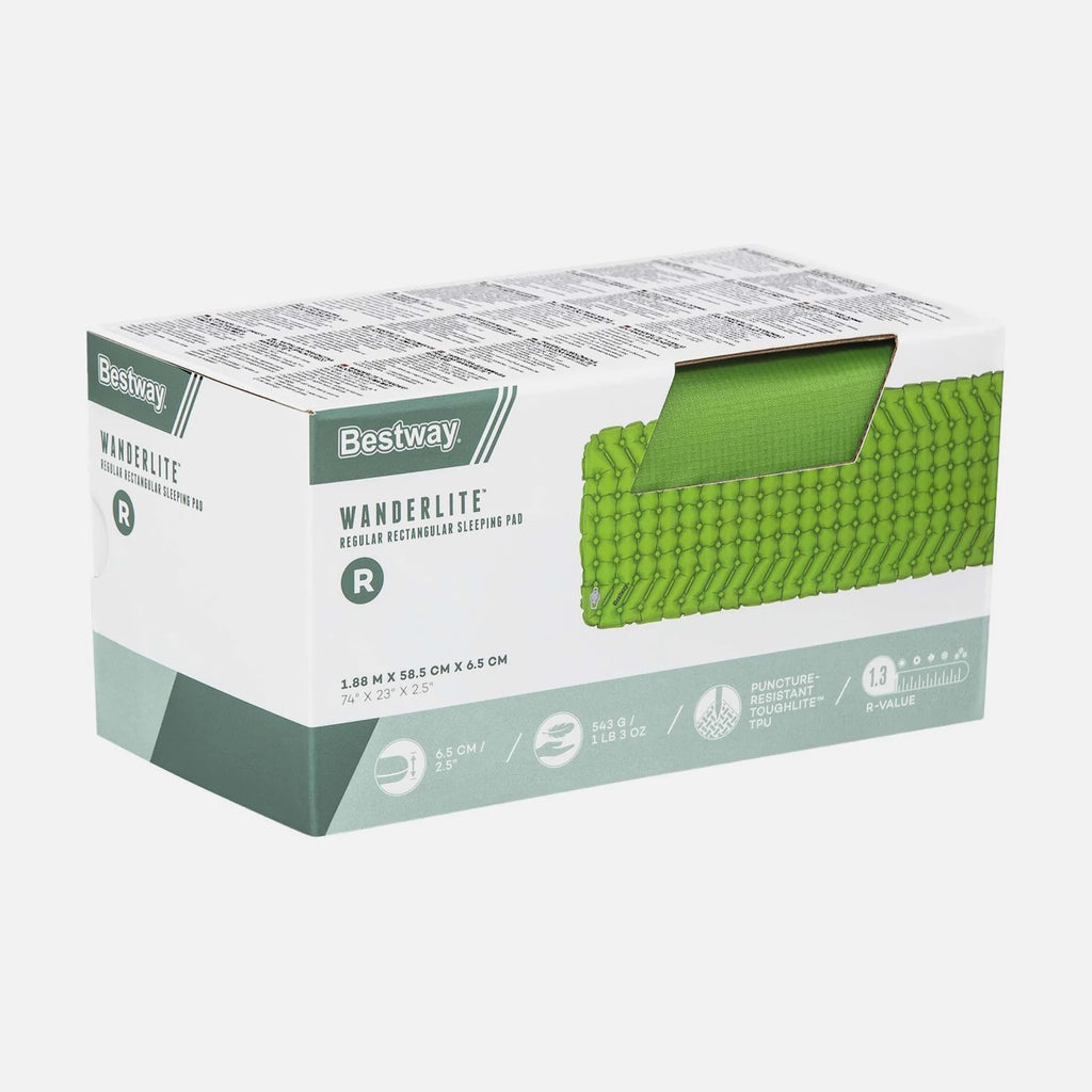 WANDERLITE RGLR RECTANGULAR SLEEPPAD (1.88MX58.5CMX6.5CM)